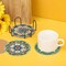 Pieces Diamond Painting Coasters Kit with Holder, Diamond Art Coasters, DIY Art Crafts Projects, Diamond Dot Kits for Adults and Beginners (Mandala)